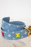 Louis Vuitton New Wave Denim Belt
