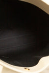 Close-up of a black interior lining.