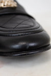 Chanel Quilted CC Logo Loafers