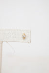 Gold with center diamond stud earrings