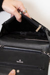 Chanel Black Ligne Cambon Wallet on Chain