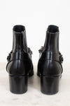 Chanel Chain and Leather Moto Boot