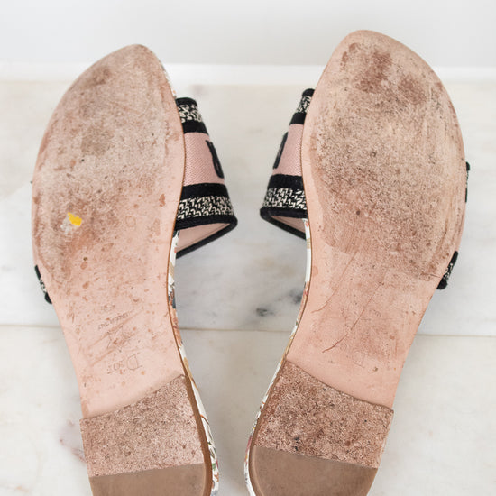 Bottom view of soles