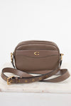 Coach Taupe Restored Camera Bag