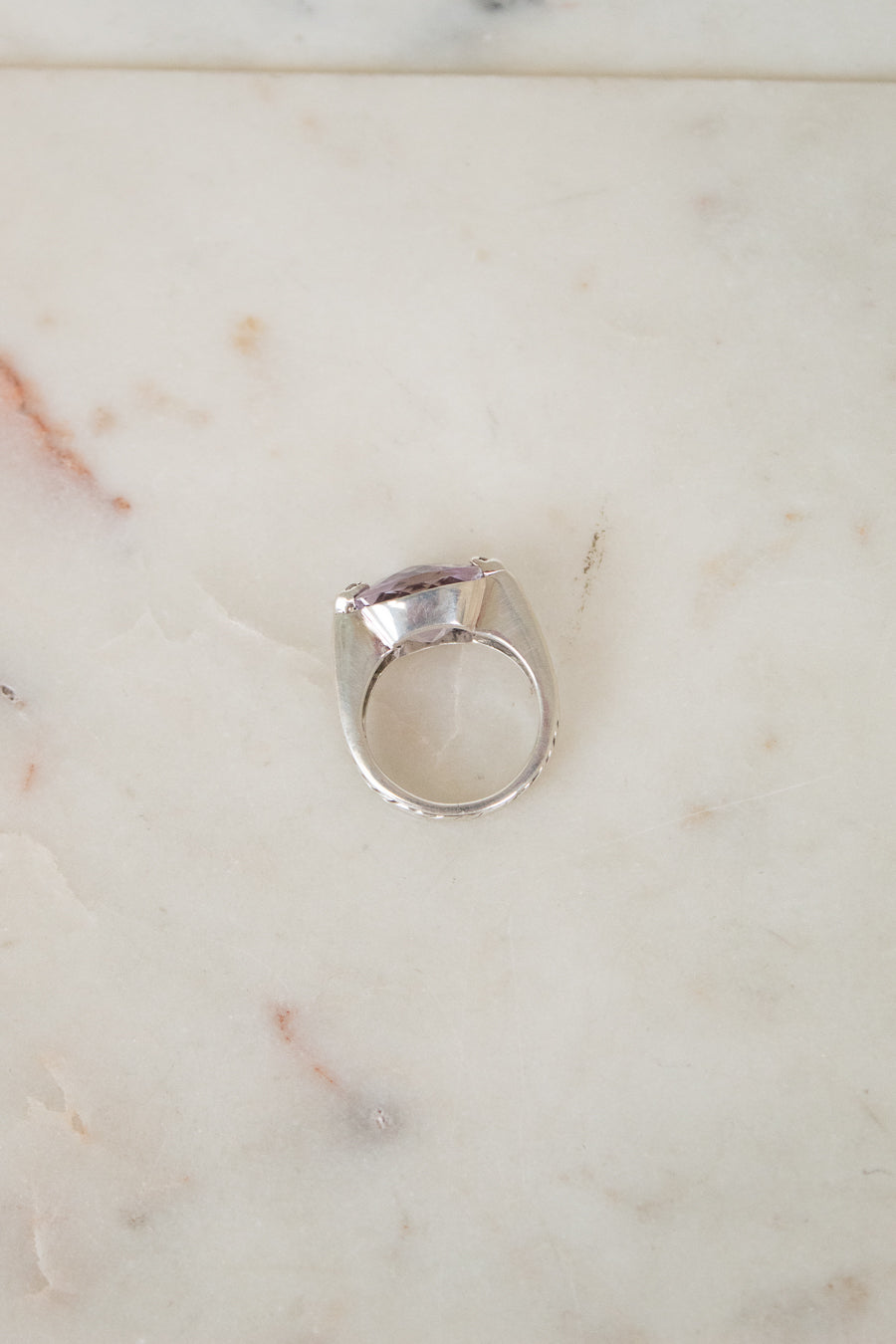 Aerial view of ring