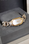Gold and silver 'David Yurman' Watch in box