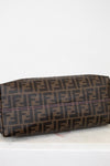 Fendi handbag with a prominent FF logo on a white background