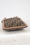 Small pouch with pattern on a marble surface