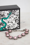Gucci Pink and Silver Bracelet
