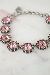 Gucci Pink and Silver Bracelet