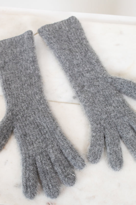 Jacquemus Les Gants Gros Grain Logo Gloves