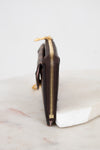 Louis Vuitton Damier Ebene Recto Verso Rose Ballerine Card Holder