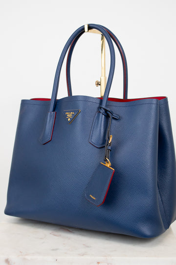 Prada Medium Saffiano Cuir Double Bag