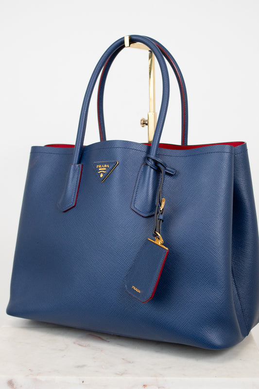 Prada Medium Saffiano Cuir Double Bag