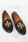 Tory Burch Black Eleanor Loafers